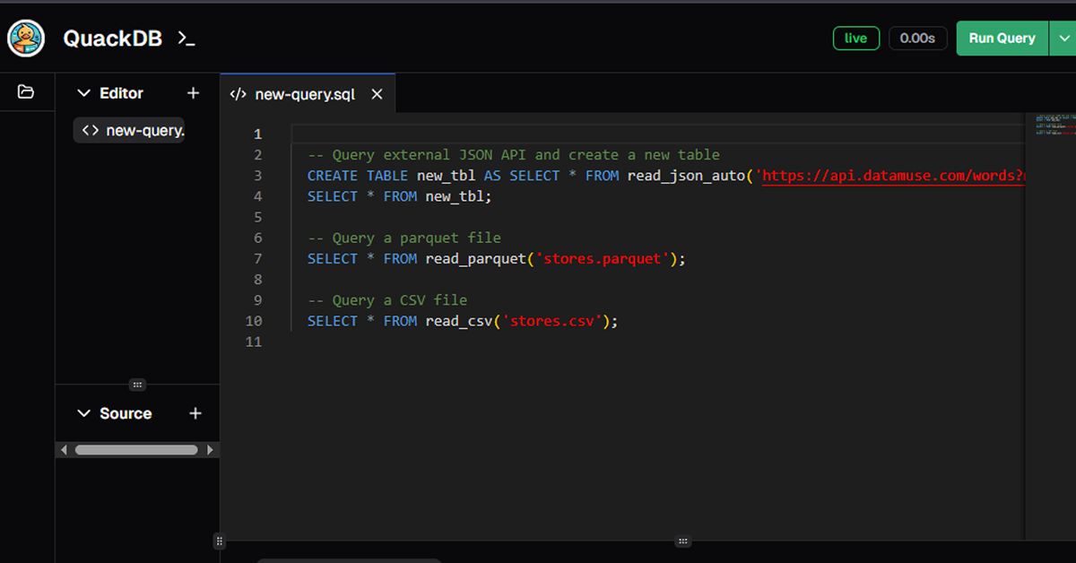 QuackDB