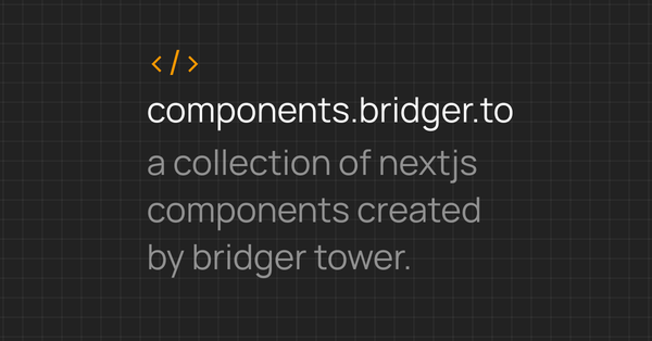 Components work: Components for React