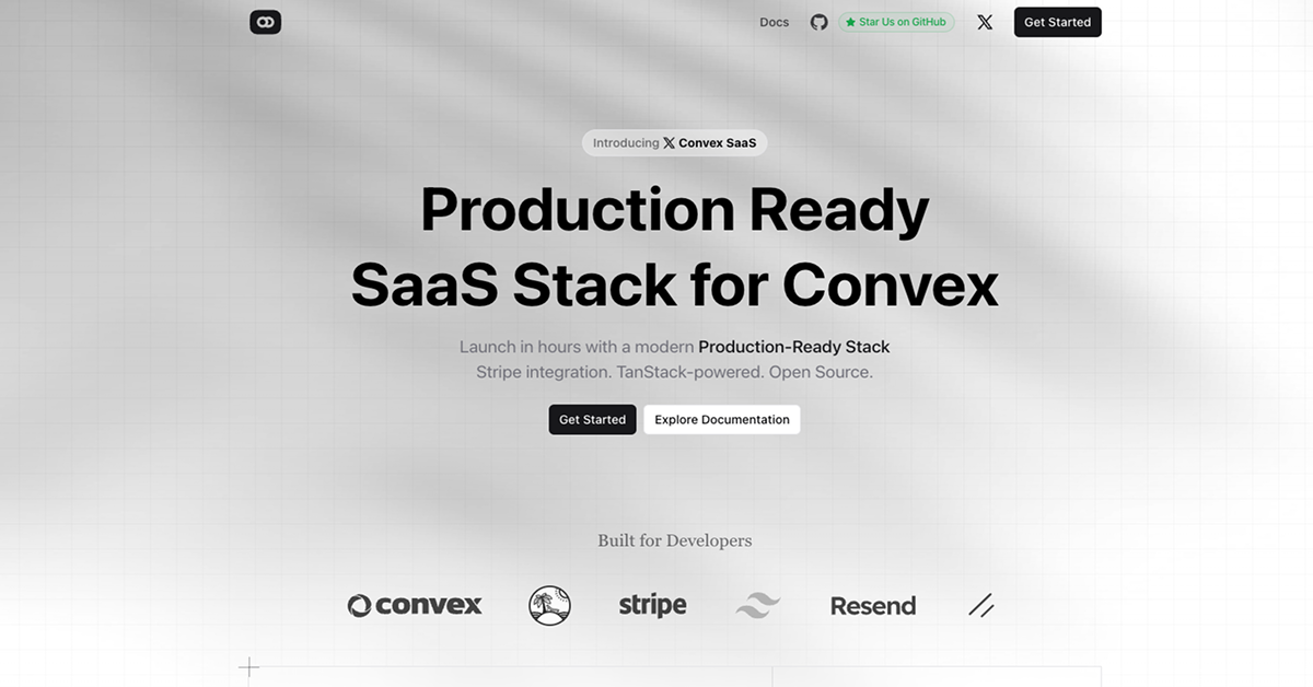 Convex SaaS Starter Kit