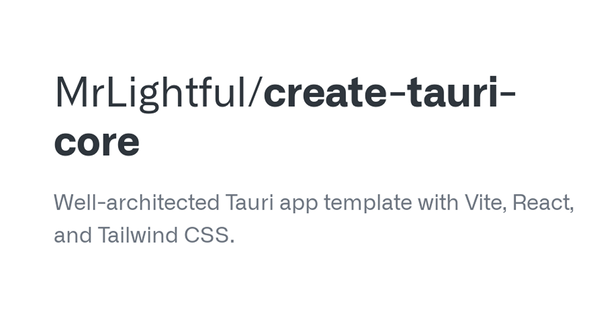 create-tauri-core
