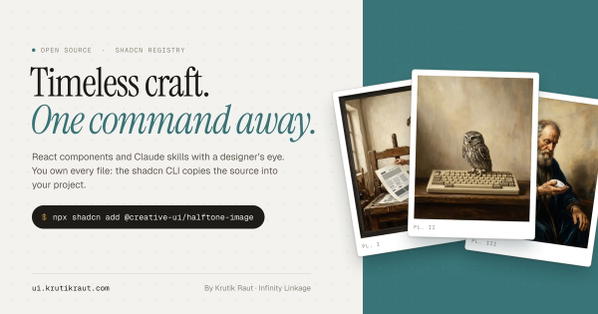 Creative UI: Expressive Shadcn Components & AI Design Skills
