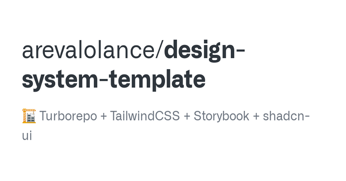 design-system-template