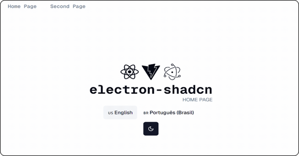 Electron shadcn