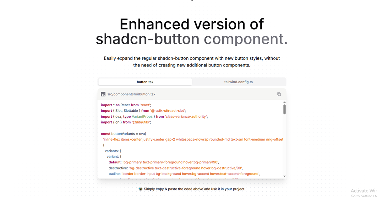 Enhanced Button