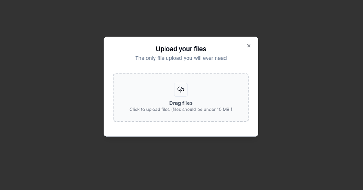 File Vault component