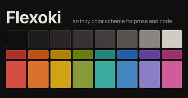 Flexoki - Inky Color Scheme