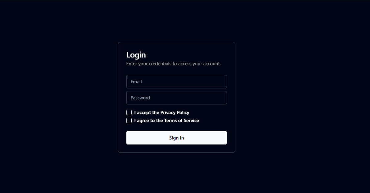 Glasscn UI