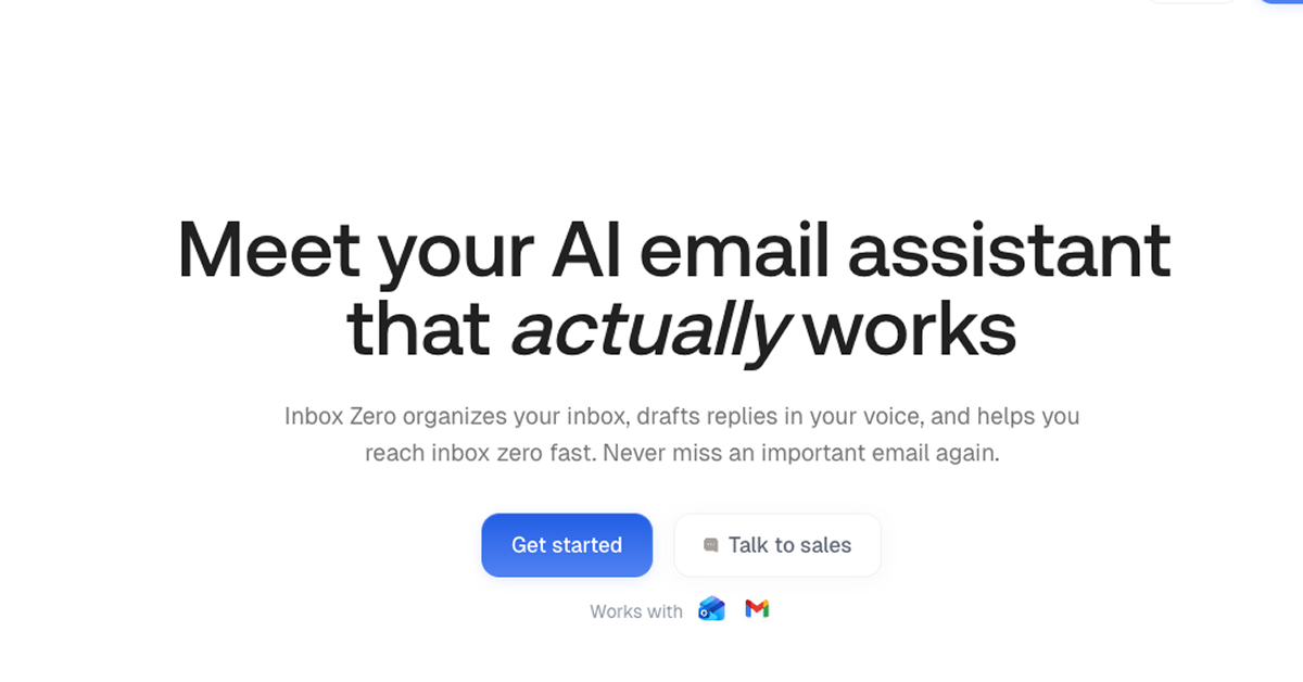 Inbox Zero - Automate and clean your inbox