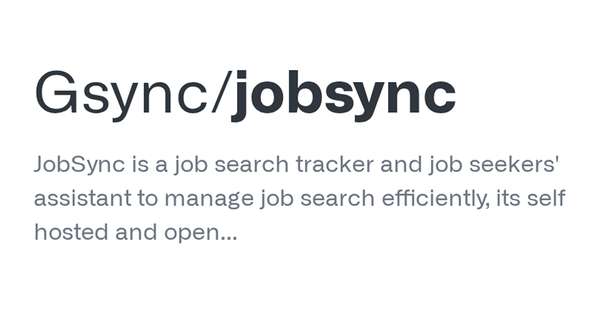 JobSync