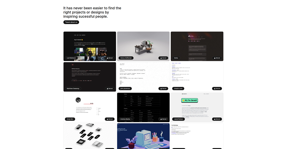 List.swajp.me: Web Design Collection | All Shadcn
