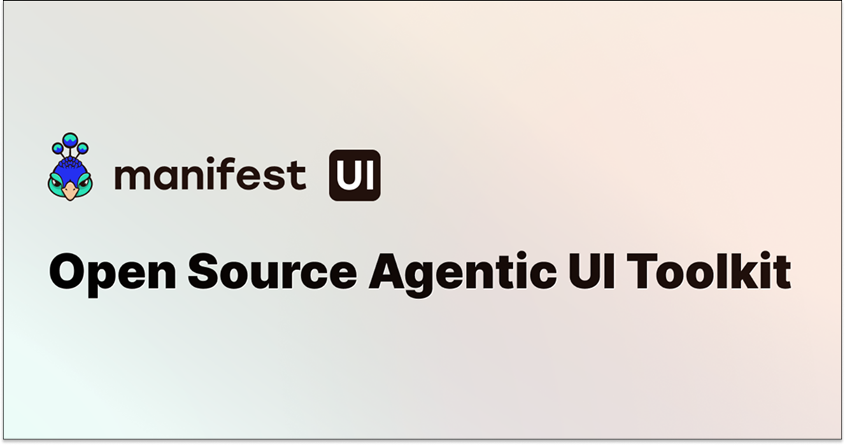 Manifest UI