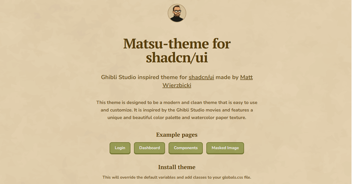 Matsu Theme