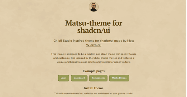 Matsu Theme