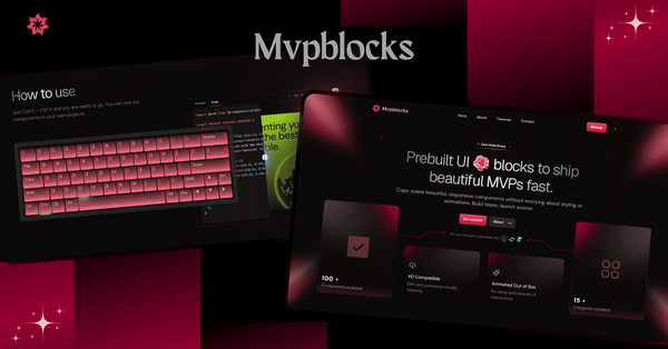 MVPBlocks UI Components