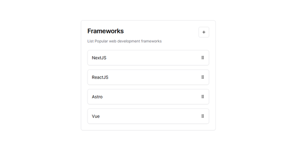Nextjs DND