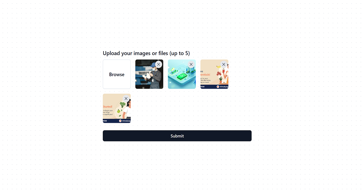Next.js Multi-Image Upload