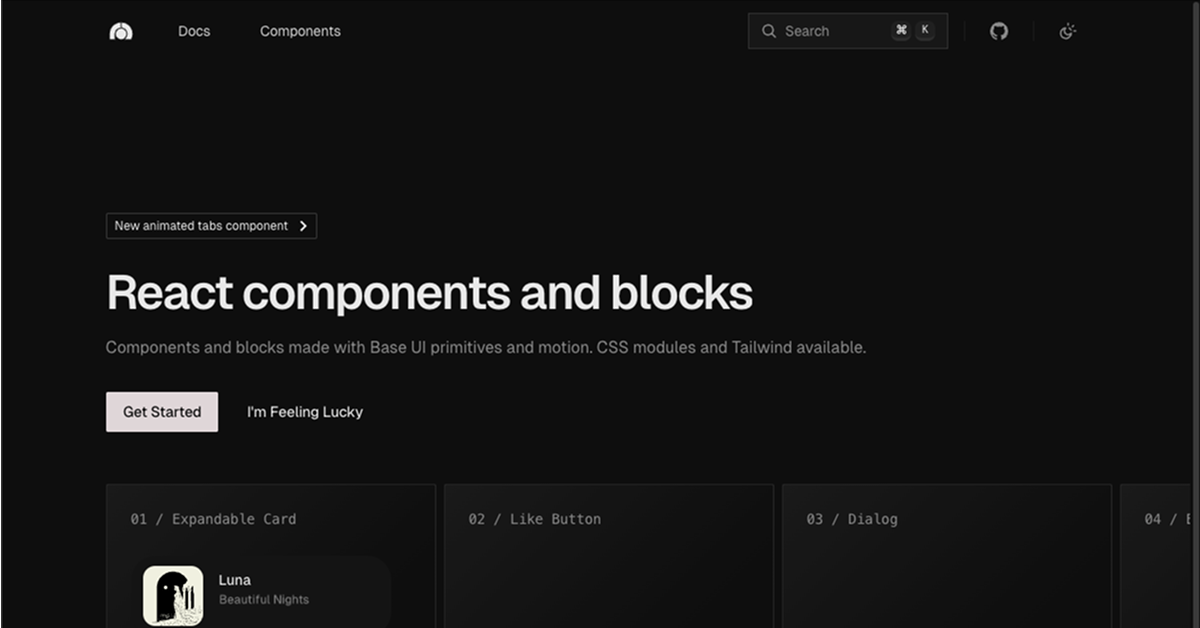 Roi UI - Component system with CSS Modules