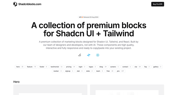 Shadcnblocks