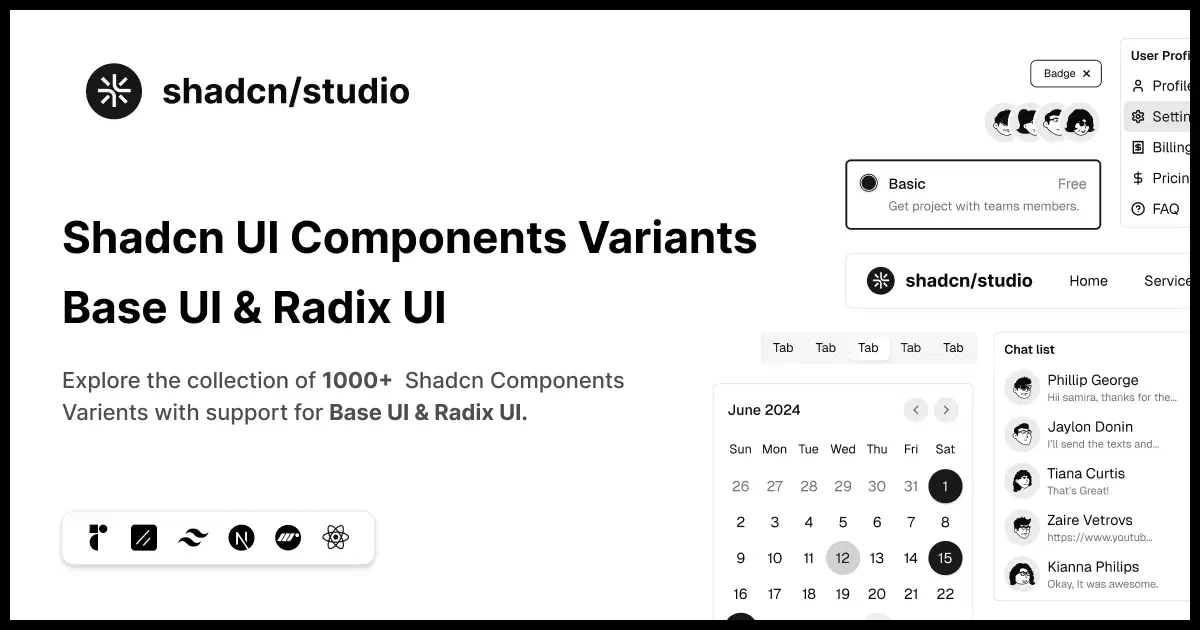 Production-Ready shadcn/ui Components