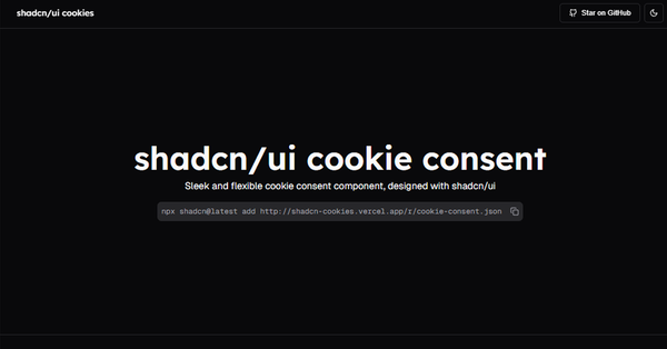 Shadcn/ui Cookies