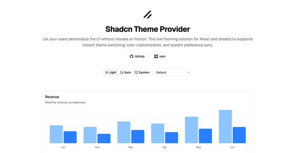 Shadcn Theme Provider