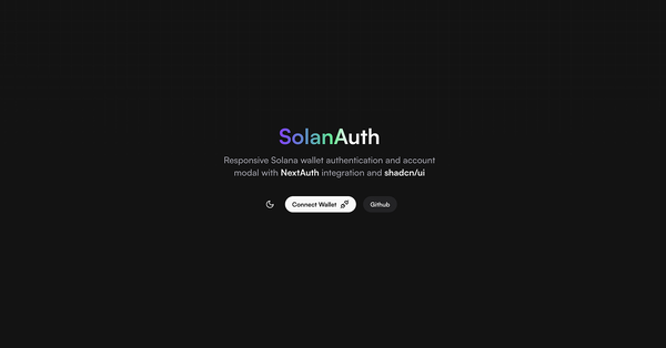 SolanAuth