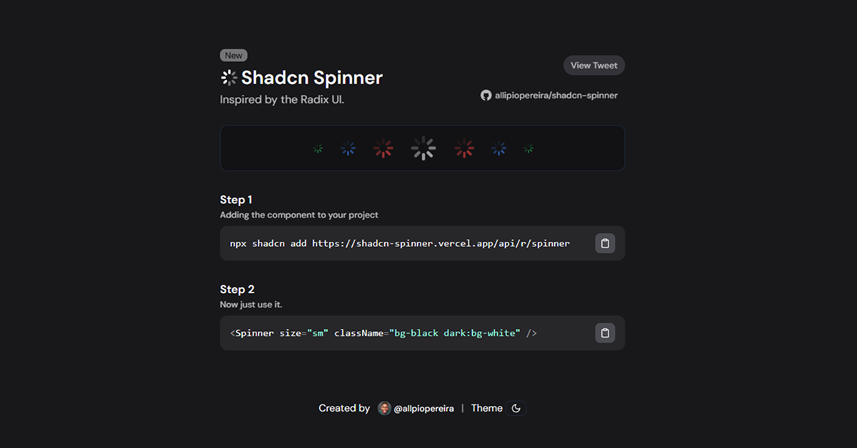 ShadCN Spinner: Lightweight Loading Spinner