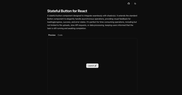 Stateful Button React