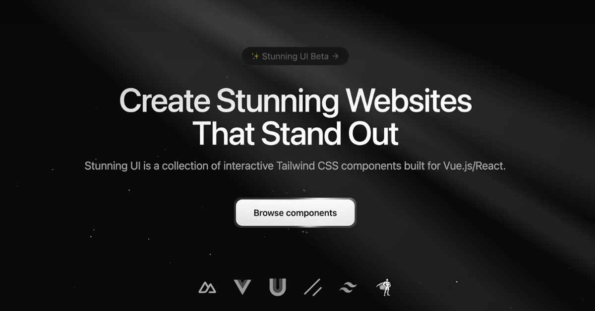 Stunning UI