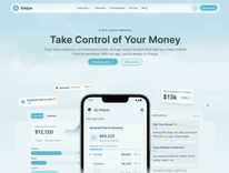 Swipe: Modern Shadcn Mobile App Landing Page Template