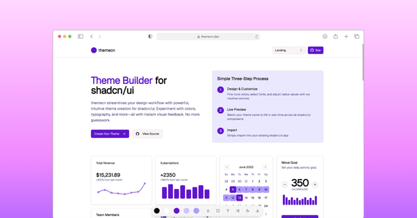 themecn - Theme Builder for shadcn/ui