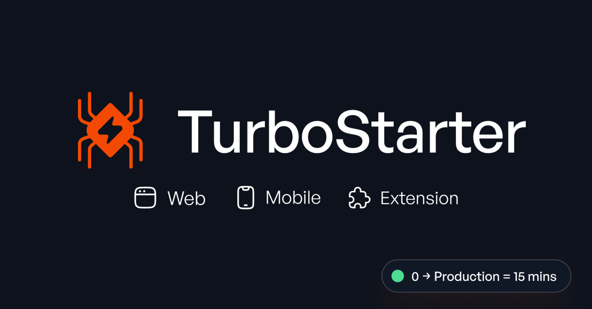 TurboStarter - Ship your startup everywhere 