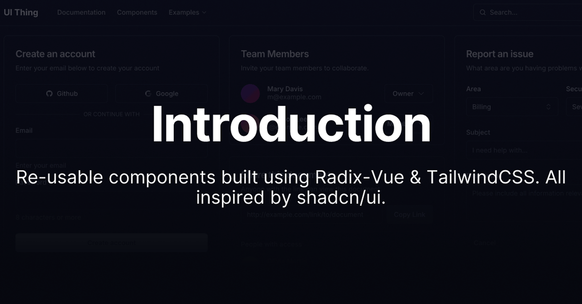 UI Thing – The Ultimate UI Toolkit